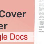Download free cover letter template using google docs