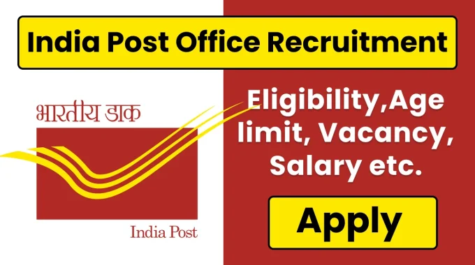 India Post Office Recruitment Live Notification is Here