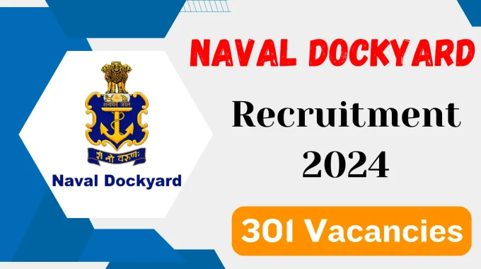 Naval Dockyard Recruitment For Apprentices 301 Post