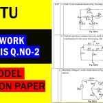 network analysis previous question papers