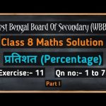 class 8 math solution wbbse