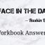 a face in the dark questions and answers icse