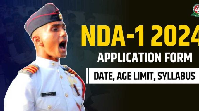 NDA 2024 Application Details in English and Hindi