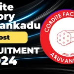 Cordite Factory Recruitment 2024 for Apprentice Positions