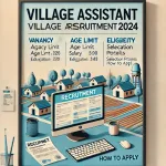 village assistant recruitment 2024