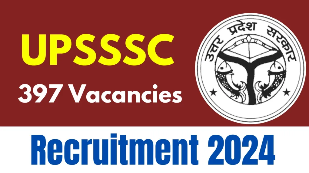 UPSSSC Pharmacist Recruitment 2024