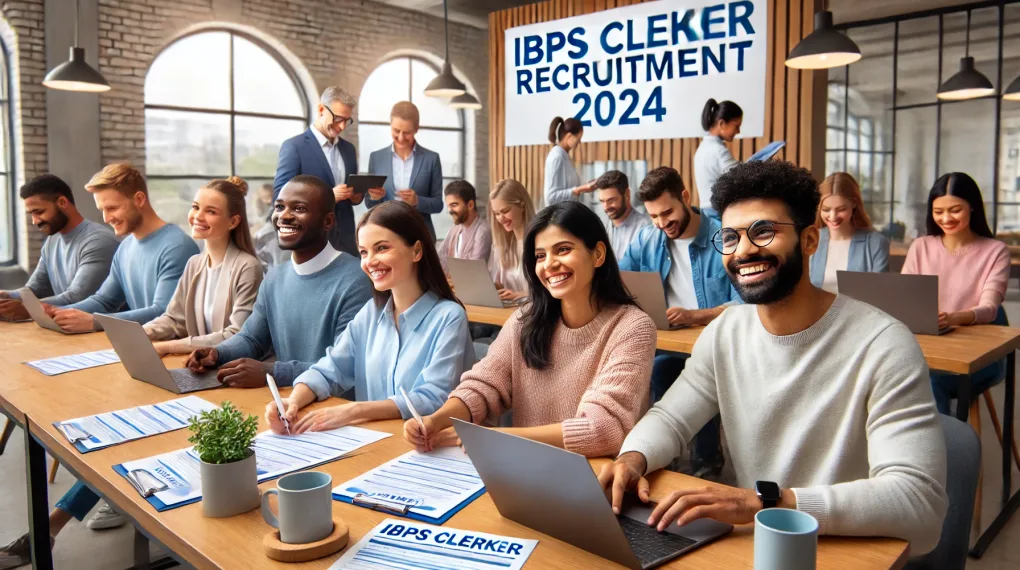 IBPS Clerk Recruitment 2024 for 6128 Posts