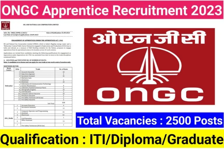 ONGC Recruitment 2023