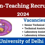 University of Delhi Recruitment 2024 for Content Writers, Academic Counselor, Skills Trainer, and Technical Interns