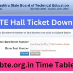 msbte hall ticket