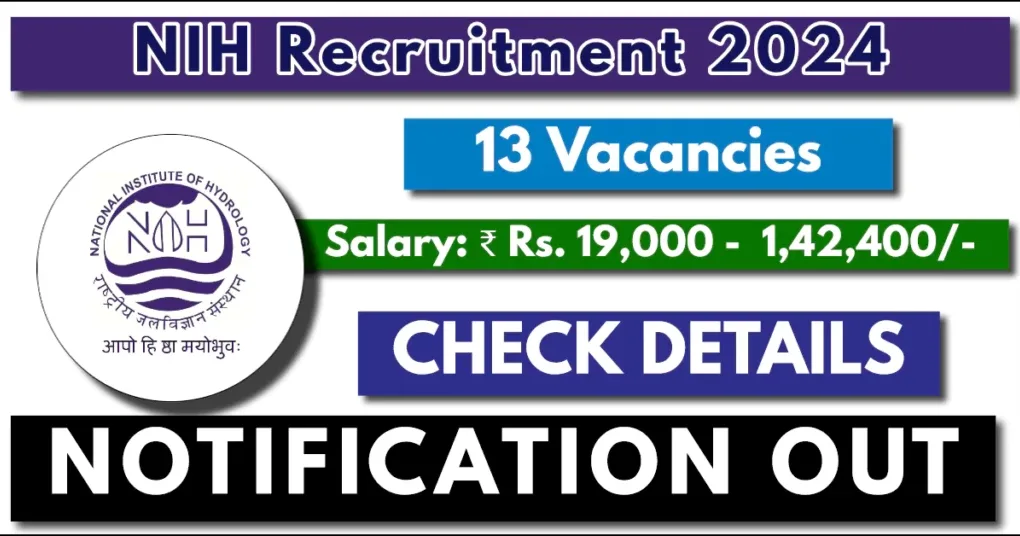 NIH Recruitment 2024 for LDC, Technician, Driver, SRA