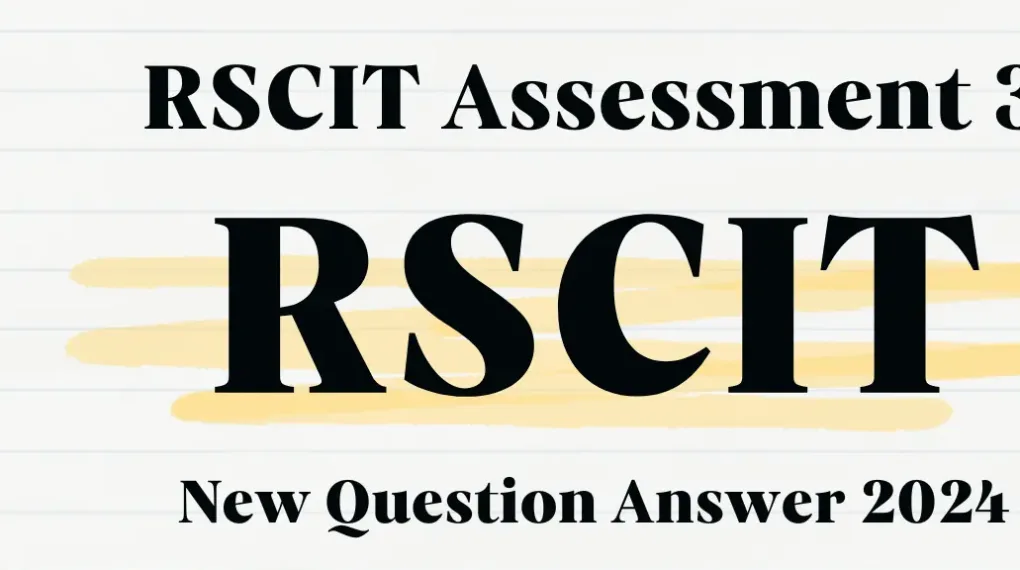 Assessment 3 With Full Details and Questions Answers