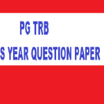 PG TRB Maths Previous Year Question Papers With Answers PDF