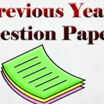 Old Question Paper - PYQs