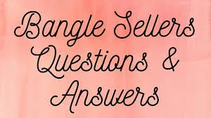 The Bangle Sellers Questions And Answers