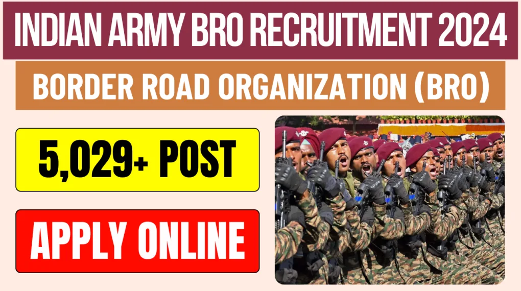 BRO Recruitment 2024: Vacancies for Multi Skilled Worker, Supervisor, and More – Apply Today!