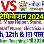 NVS Recruitment 2024-25