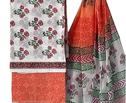 Jaipuri Cotton Suits with Chiffon Dupatta: The Perfect Blend of Tradition and Elegance