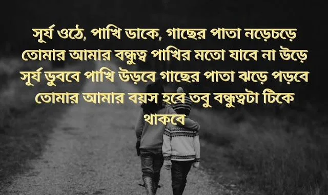 Best Friend Shayari Bengali