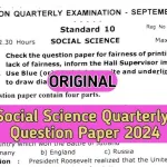 10th Social Public Question Paper 2022 Q&A