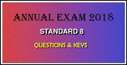 2018 annual exam question paper with answers