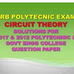 Circuit theory question paper 2017