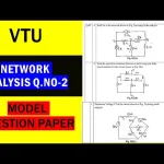 Network analysis previous question papers Q&A