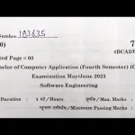 Software engineering question paper with answers