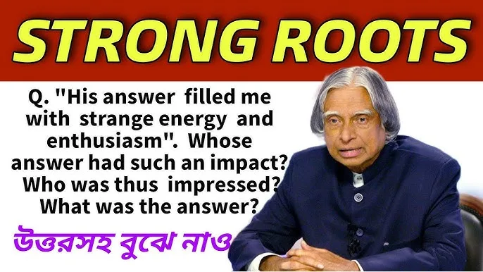 Strong Roots Long Questions and Answers