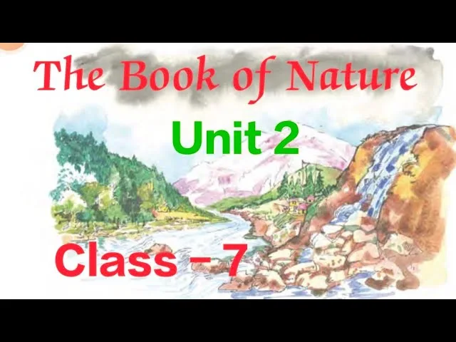 The Book of Nature Class 7 – Questions and Answers