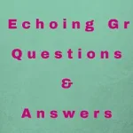 The Echoing Green Question Answers Explained