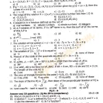 10th Maths Quarterly Question Paper 2023 Questions