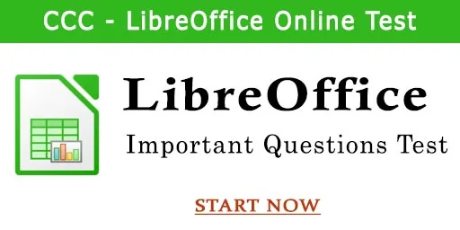 CCC Online Test 10 Questions LibreOffice