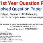 anm 1st year question paper pdf with questions & answers