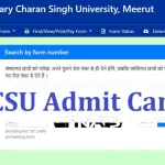 CCSU Admit Card: Download and Check Exam Details Online