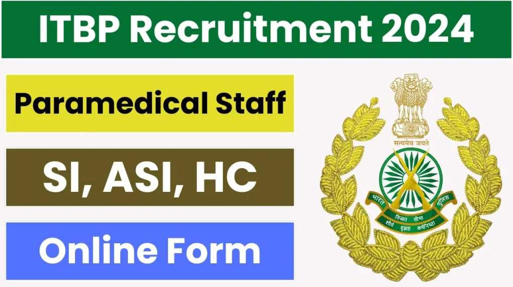 ITBP Recruitment – Latest ITBP Job Vacancies, Apply Now, Eligibility Criteria