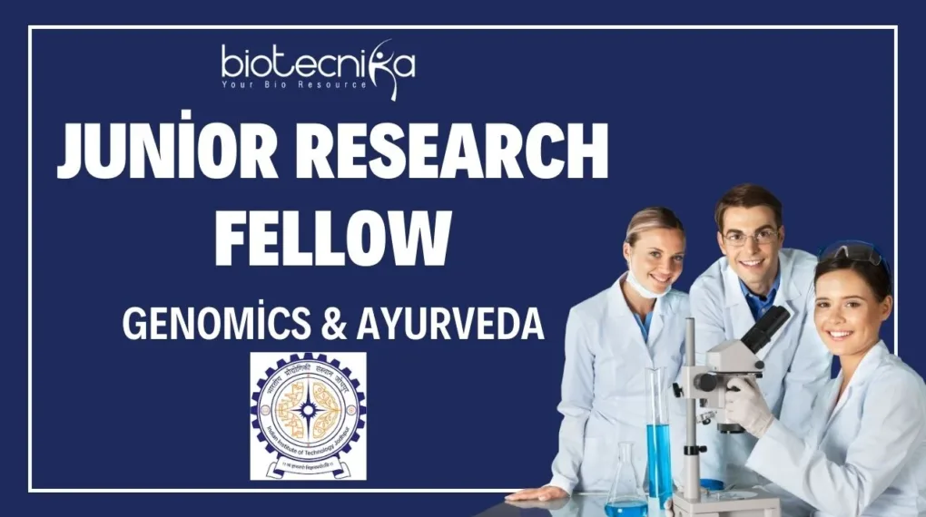 IIT Jodhpur Junior Research Fellow Recruitment 2025 – Apply Online Now