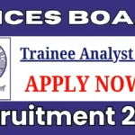 Spices Board Trainee Analyst Recruitment 2025 – Walk-in Interview