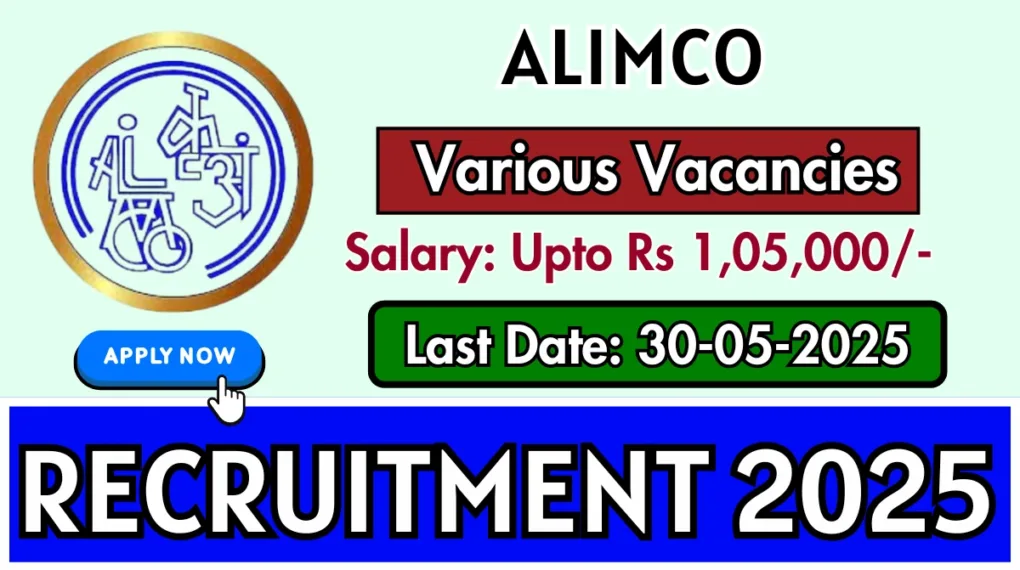 Apply Offline for ALIMCO Apprentice Recruitment 2025 – 89 Posts Available