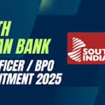 South Indian Bank Junior Officer Recruitment 2025 - Apply Now for Jobs