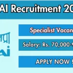 IWAI Specialist Recruitment 2025 - Apply Offline for 1 Post Before May 30